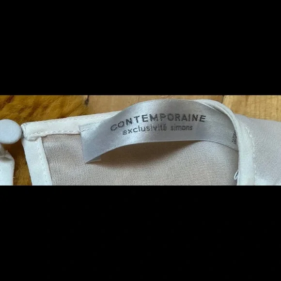 Ivory white blouses - Picture 9 of 9